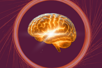 Un esprit clair pour des décisions claires Prendre la bonne décision, quand on est chef d'entreprise : facile, avec une bonne méthode. Image de cerveau lumineux