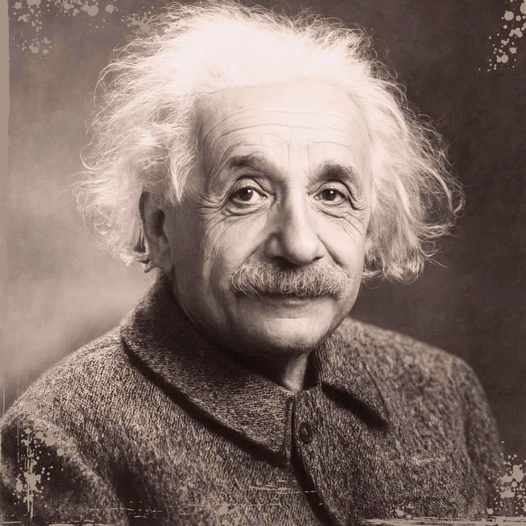 Un portrait ancien d'Albert Einstein, qui s'est intéressé à nos pensées. Une inspiration pour la prise de décision stratégique moderne.